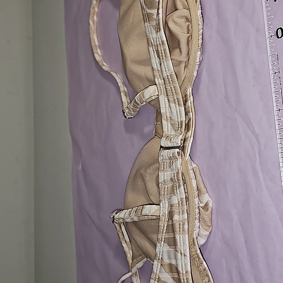 Wild Fable Ribbed Underwire Bikini Top XXS Padded Cups Adj. Straps EUC - Picture 14 of 14